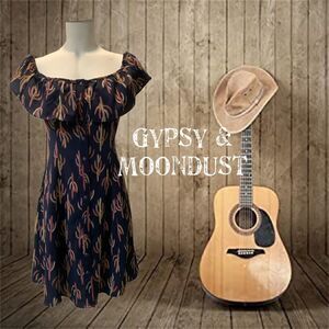 Navy/cactus print off shoulders fit&flair …